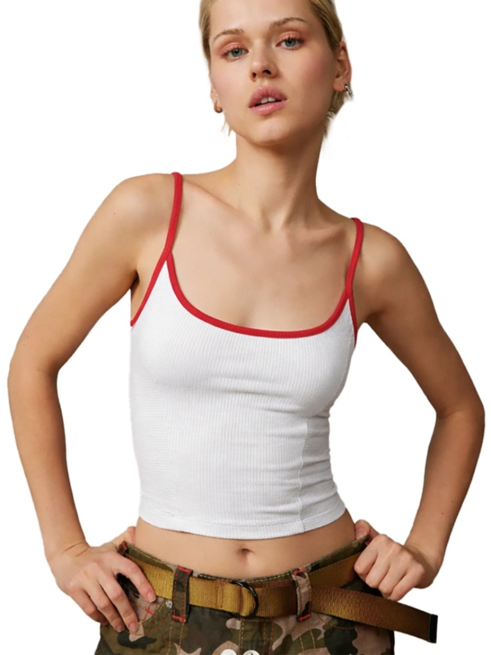 🥝 3 for 35- Urban Outfitters Retro Cropped Tank